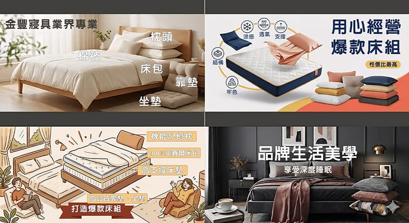 從彰化職人手作到全台瘋搶：揭秘品牌如何打造「爆款床組」的 4 大核心
